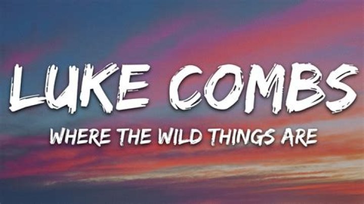 Is Luke Combs Out Where The Wild Things Are True?